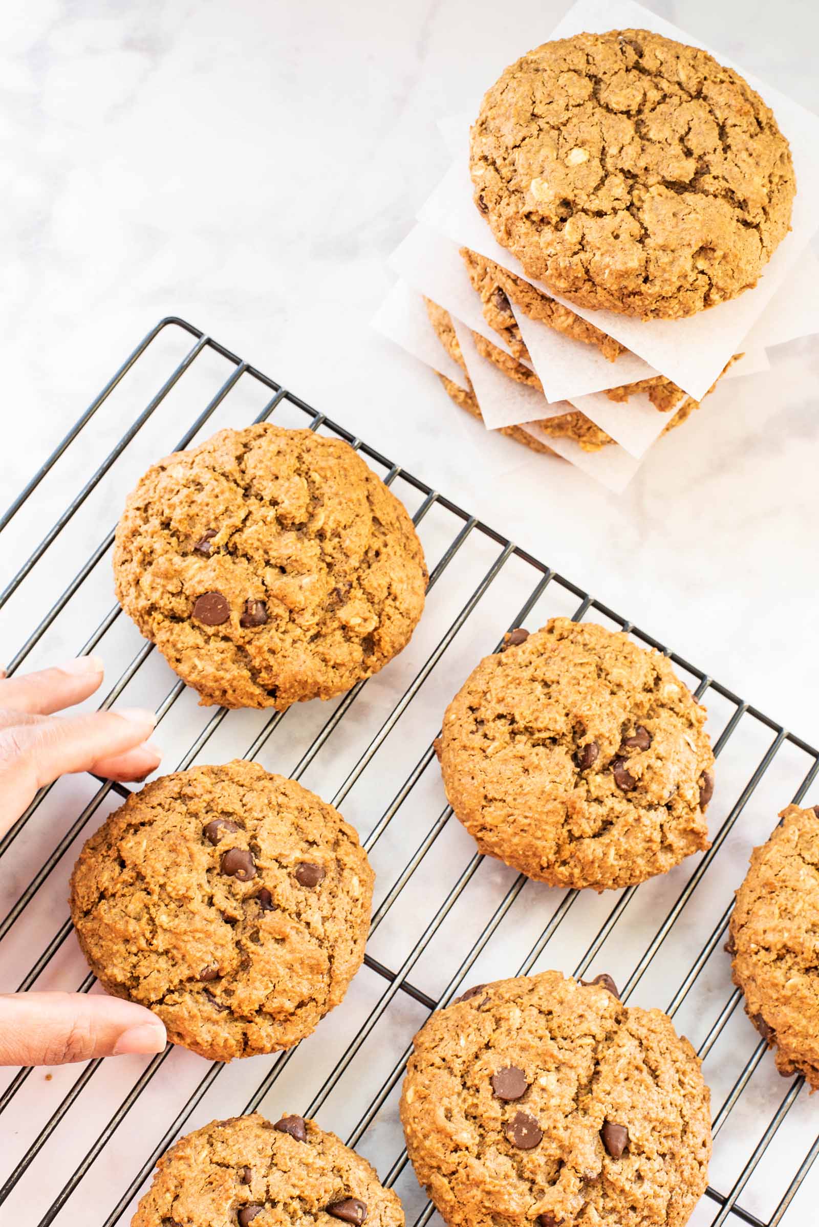 美食:燕麦杏仁黄油早餐饼干,儿童也可以吃哦