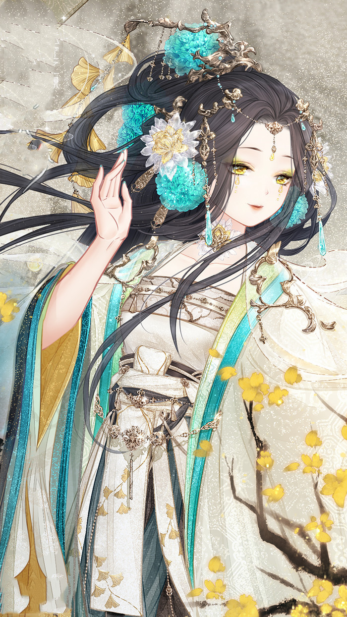 古风人物插画,一组"极品美图"画风华丽美型,真正的美撼凡尘!