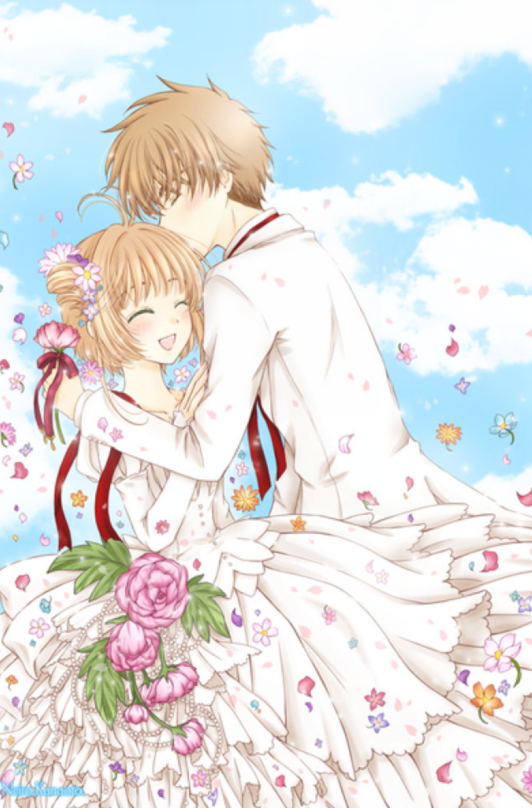 神仙画画,雪兔和桃矢必须在一起. 转载自百家号作者:魏无羡座下迷妹