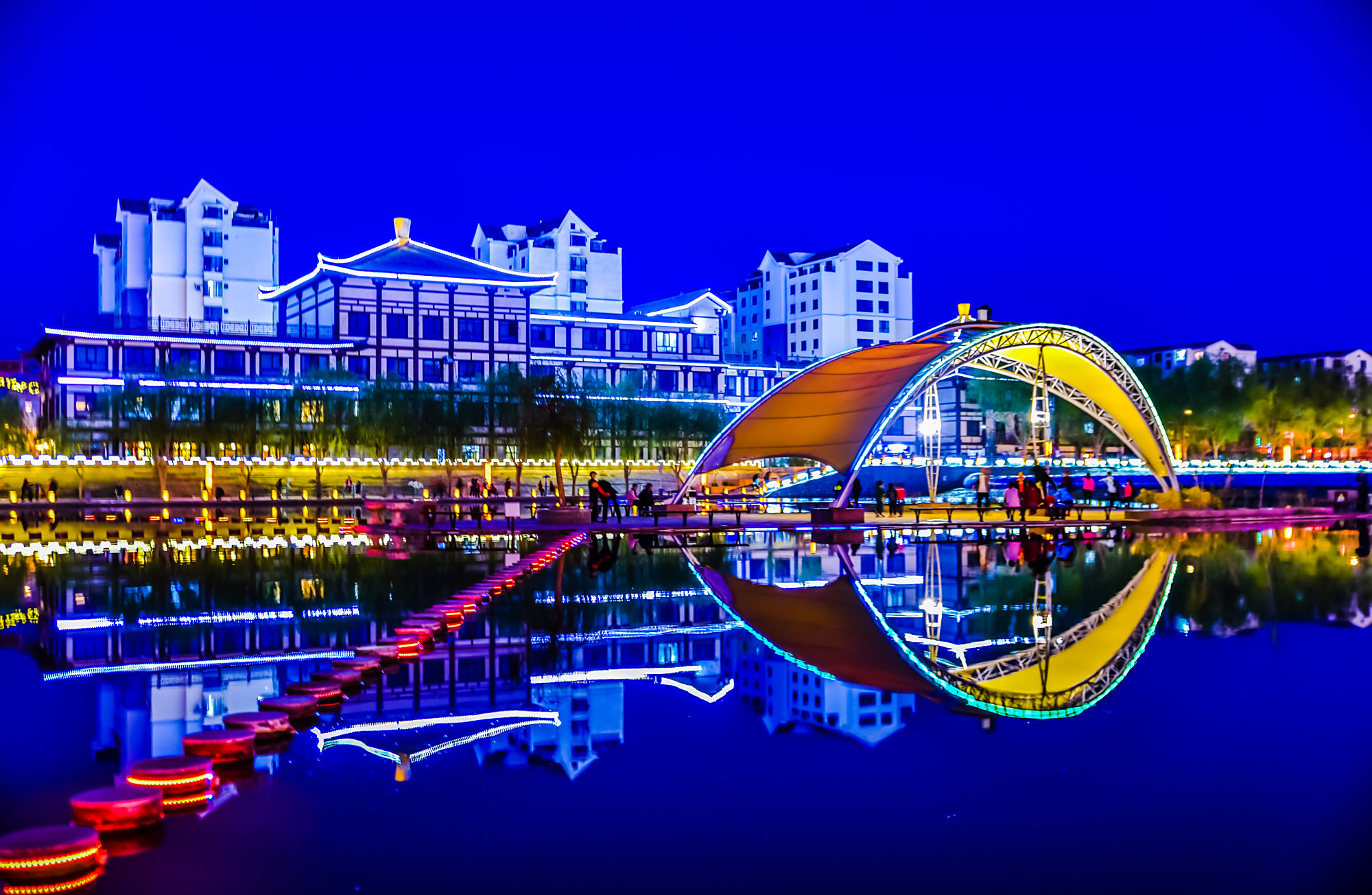 丝绸之路河西走廊重镇,敦煌党河风情线风光旅拍