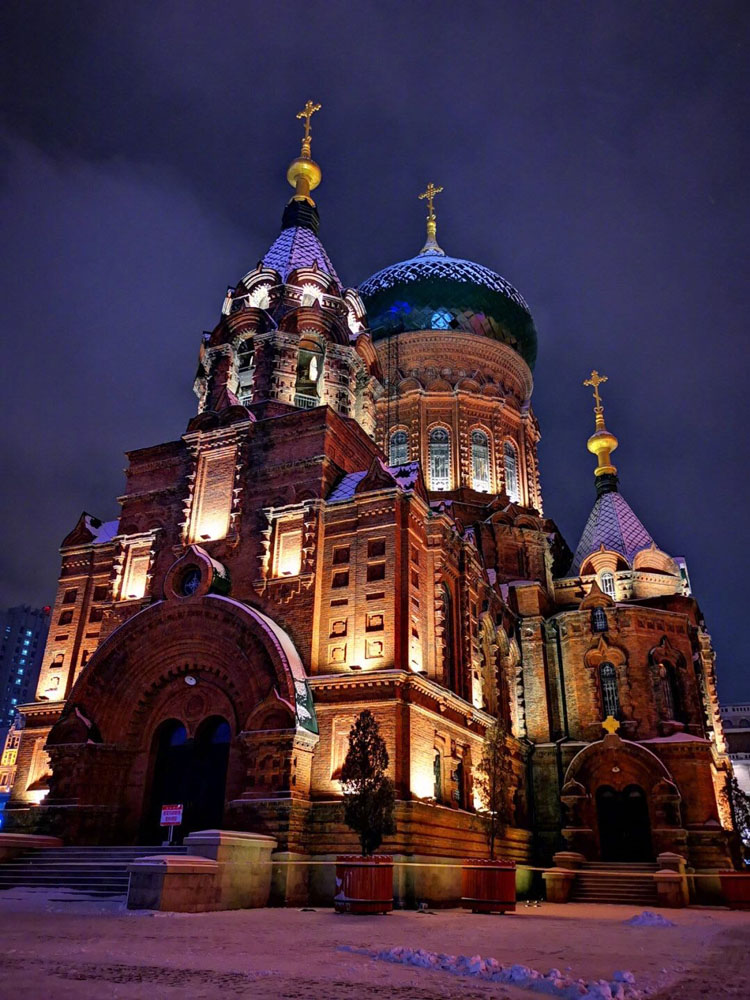 哈尔滨旅游攻略:必打卡的3大景点,尤其是夜景超梦幻!