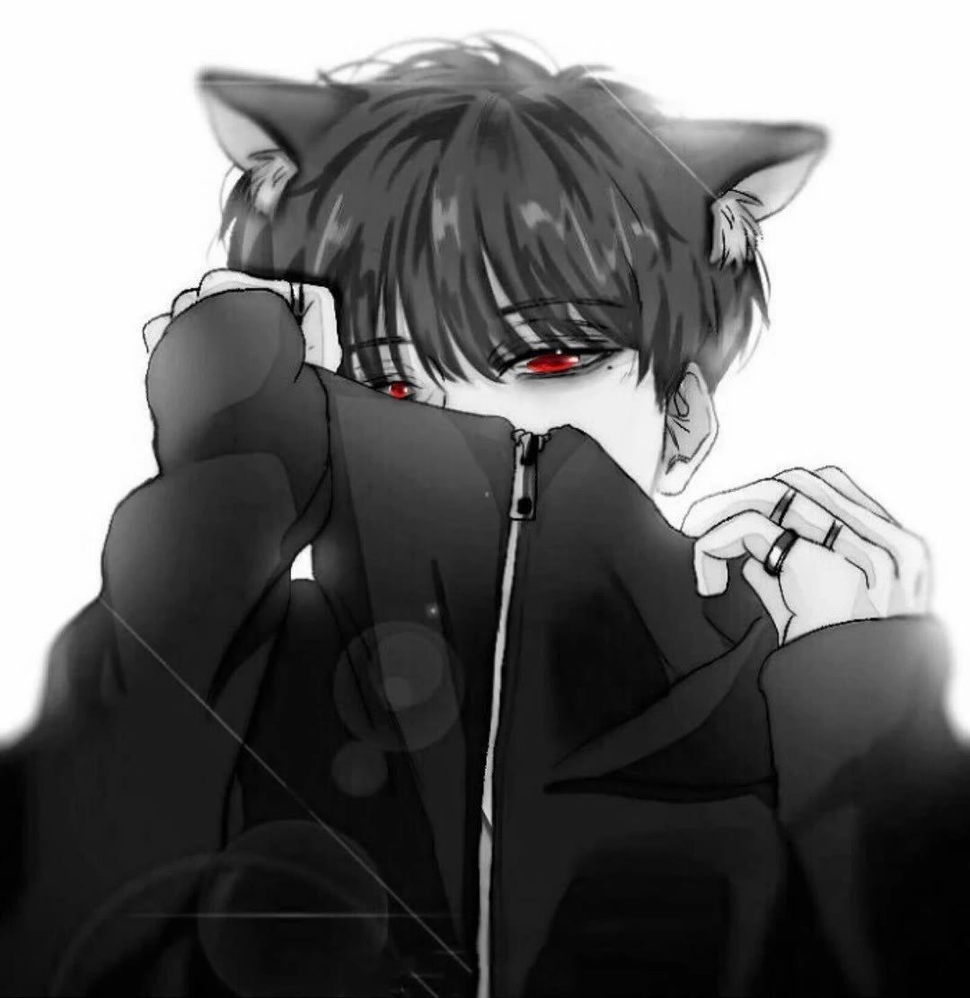 推日漫头像:黑白男孩"耍帅"的专属领域