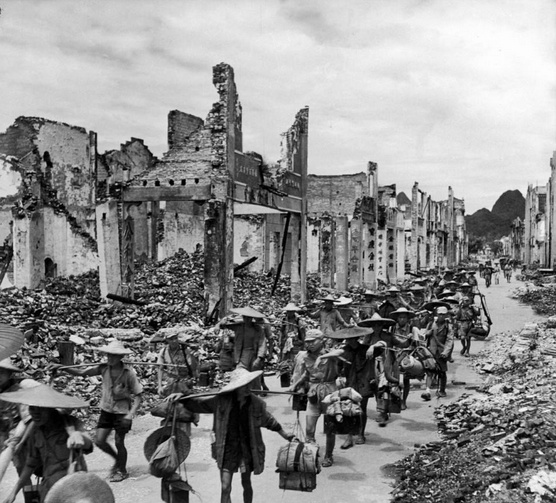 抗日战争时期,桂军的作战能力有多强?拿着锄头刺刀就冲向日军