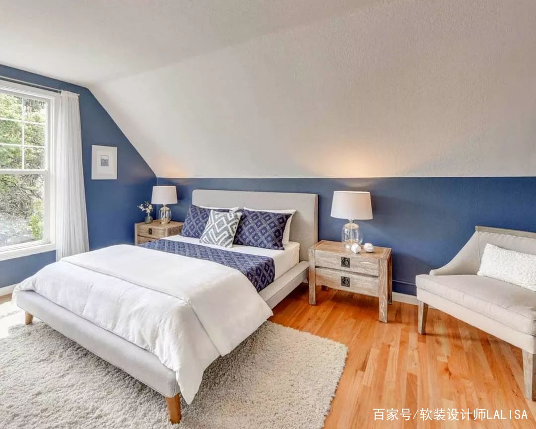 天蓝色房间,天蓝色房间配什么颜色家具 天蓝色房间,天蓝色房间配什么颜色家具