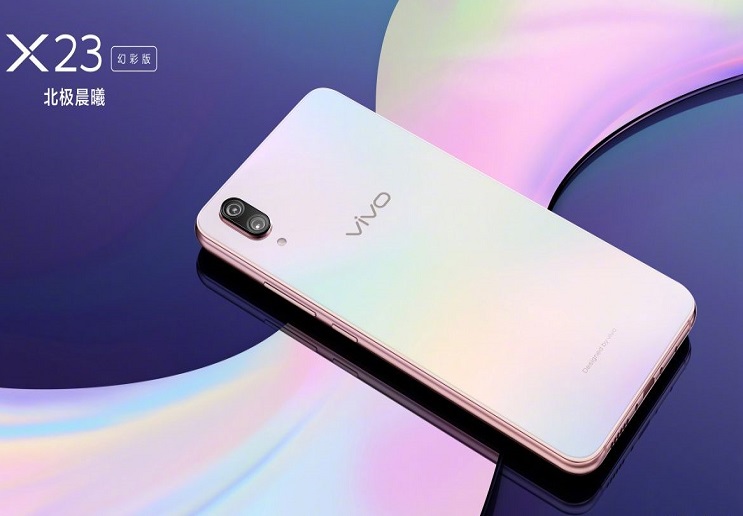 vivox23幻彩版参数,vivox23图片 让小姐姐爱不释手,vivox23是怎么做到的呢?