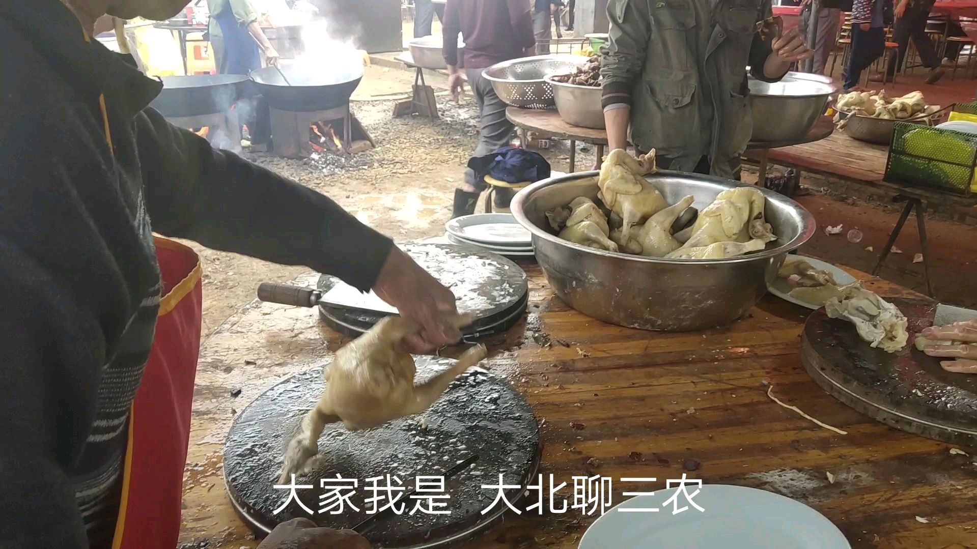 广东湛江农村酒席,湛江白切鸡