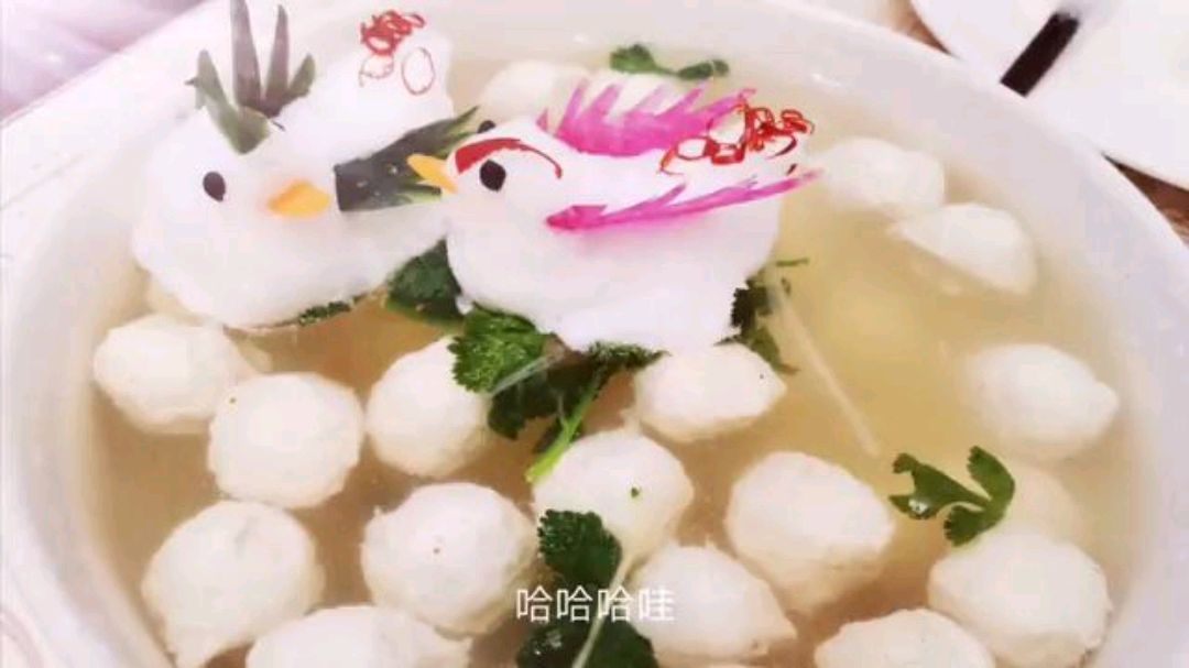 老东北分享经典老菜鸳鸯戏水珍珠汤,味美,漂亮,非常精致鲜美!