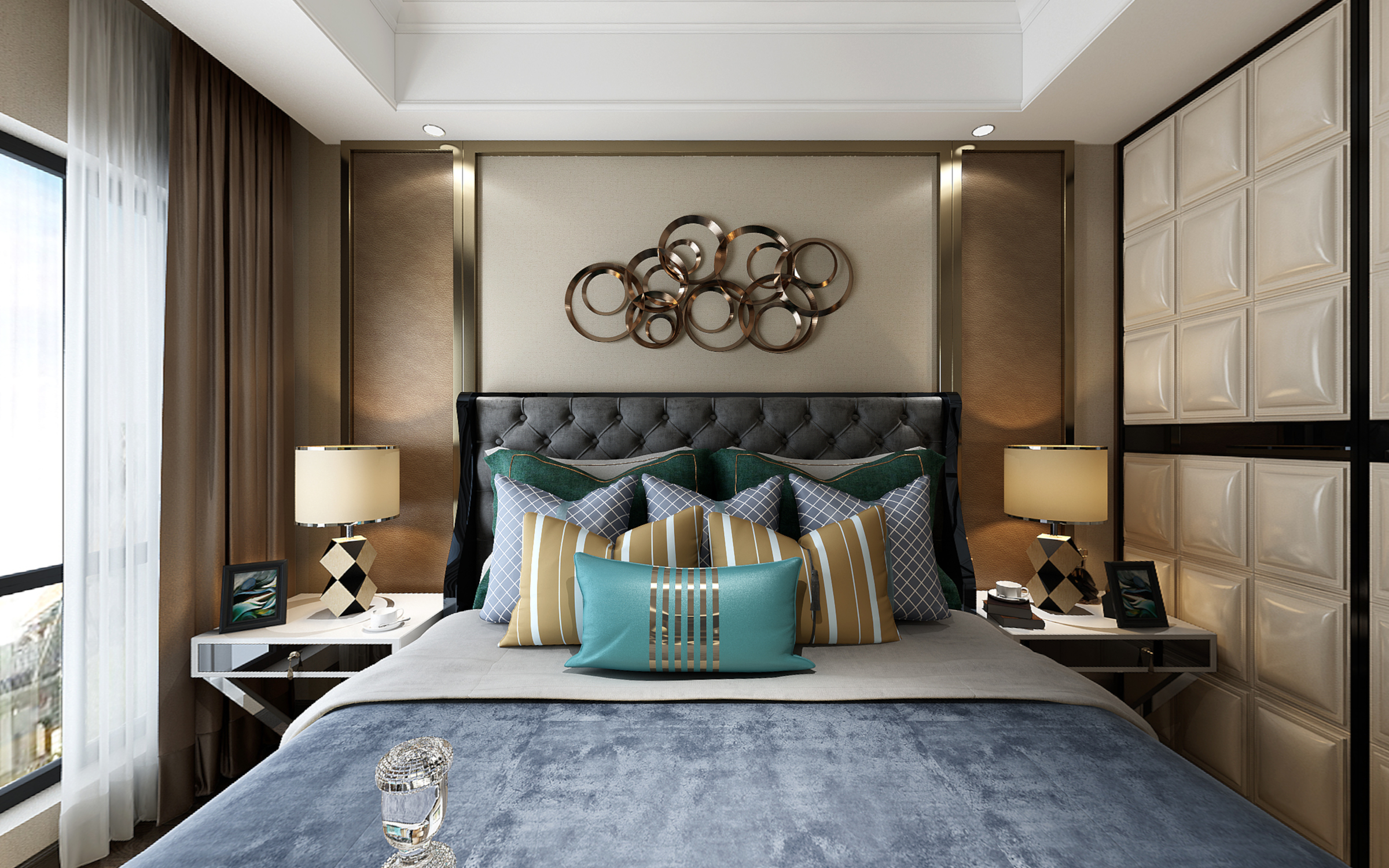 港式风格的装修,就像夜空中璀璨的明星