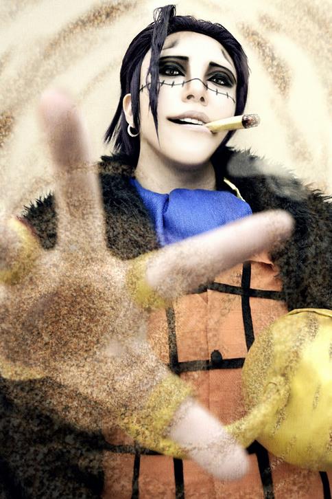 图为克洛克达尔,老沙,三次元的老沙小清新.