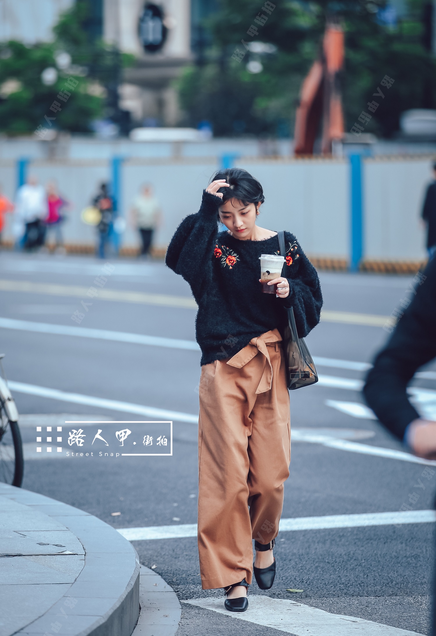 杭州街头的美女,总有一个是你喜欢的