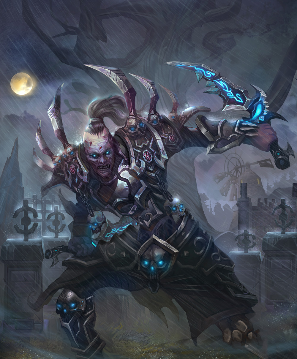 暴雪游戏原画作品选