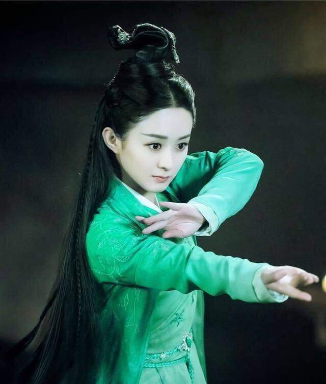 杨幂唐嫣刘诗诗赵丽颖郑爽杨颖刘亦菲,19位女星古装青衣谁最美标题