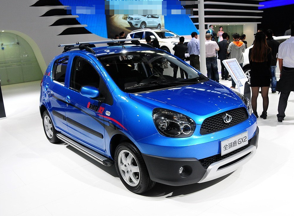 吉利gx2,霸气与动感外观的结合,内部配置丰富舒适