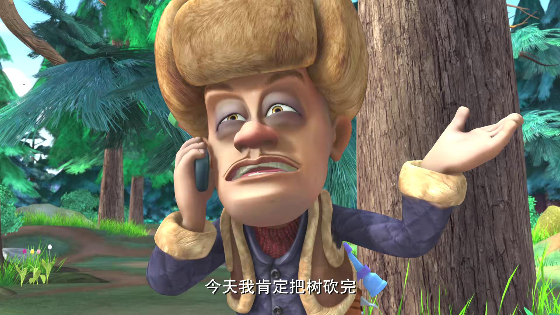 熊出没:"996"工作制很辛苦?光头强:强哥我早就开始"007"了