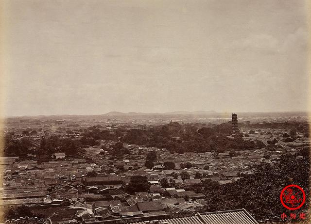 晚清同治年间老照片:1873年的广州,难得一见