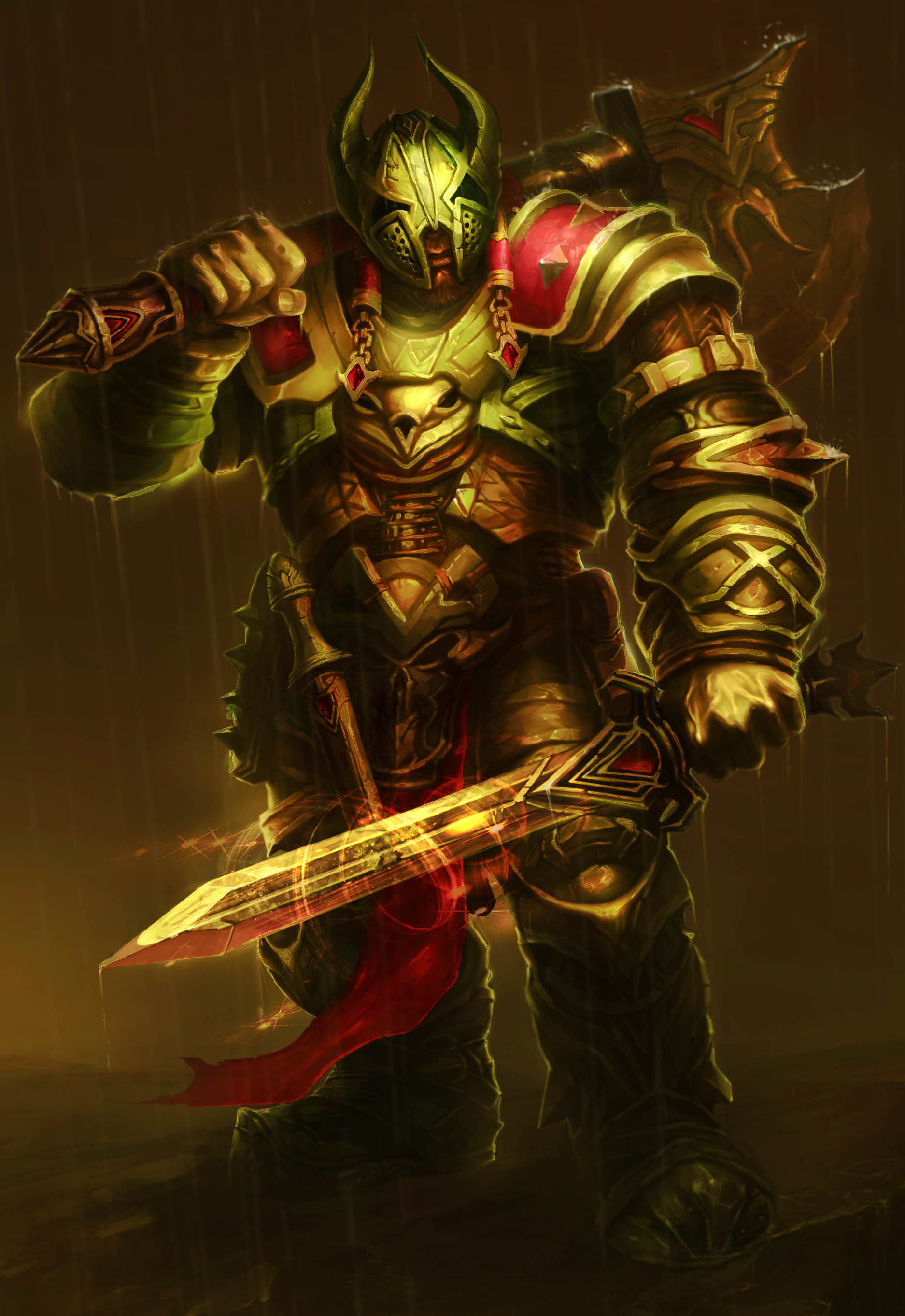 外国游戏角色原画 转载自百家号作者:名予