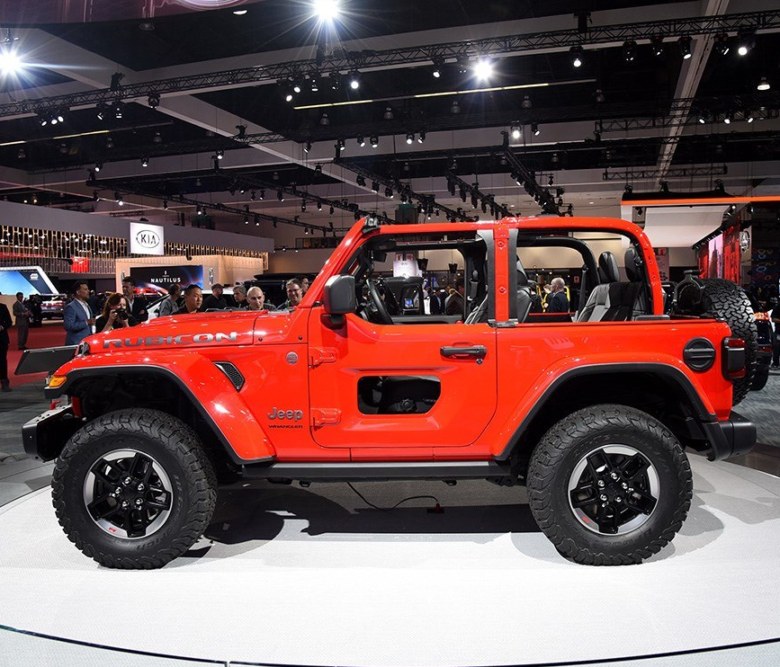 jeep牧马人:造型设计非常新颖,非常超现代化