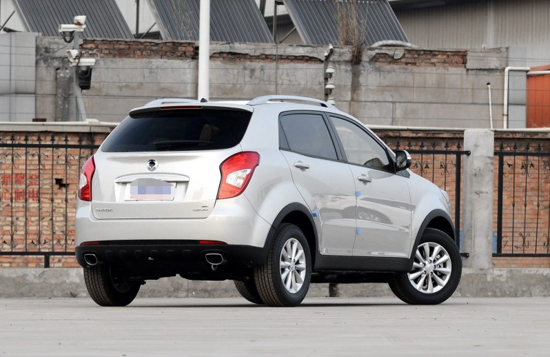 双龙汽车-柯兰多,设计的非常超现代,给人一种高级感