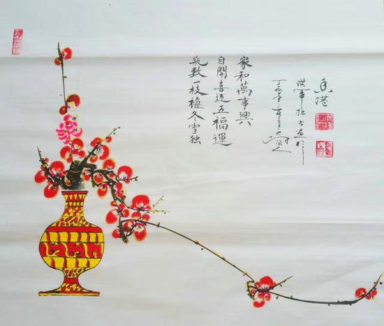 非遗传承人王洪军:梅花篆字 艺术旷古绝今