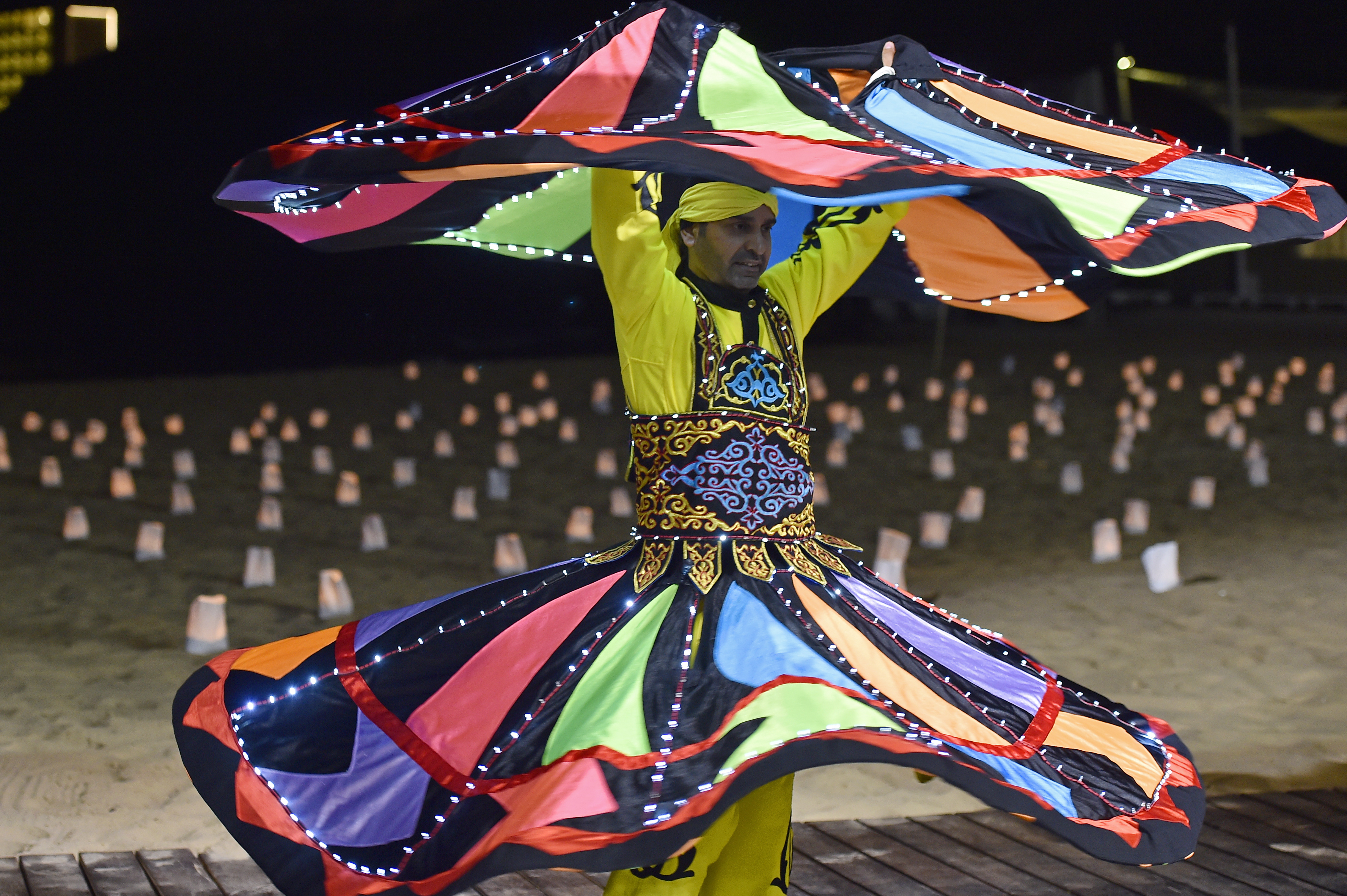 黎巴嫩的苏菲舞表演(7)