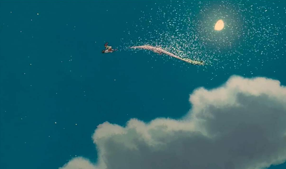 《千与千寻》中白龙确实已经四分五裂,但结局并不悲惨