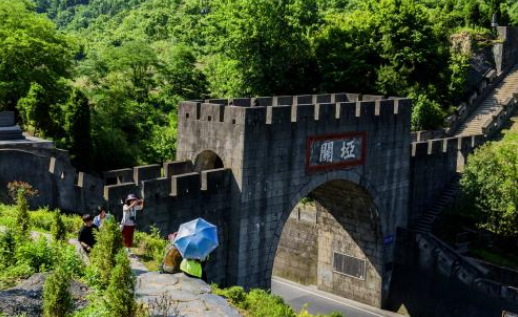 集山,寨,堡,城于一身的综合体,湖北省竹溪县关垭古长城遗址