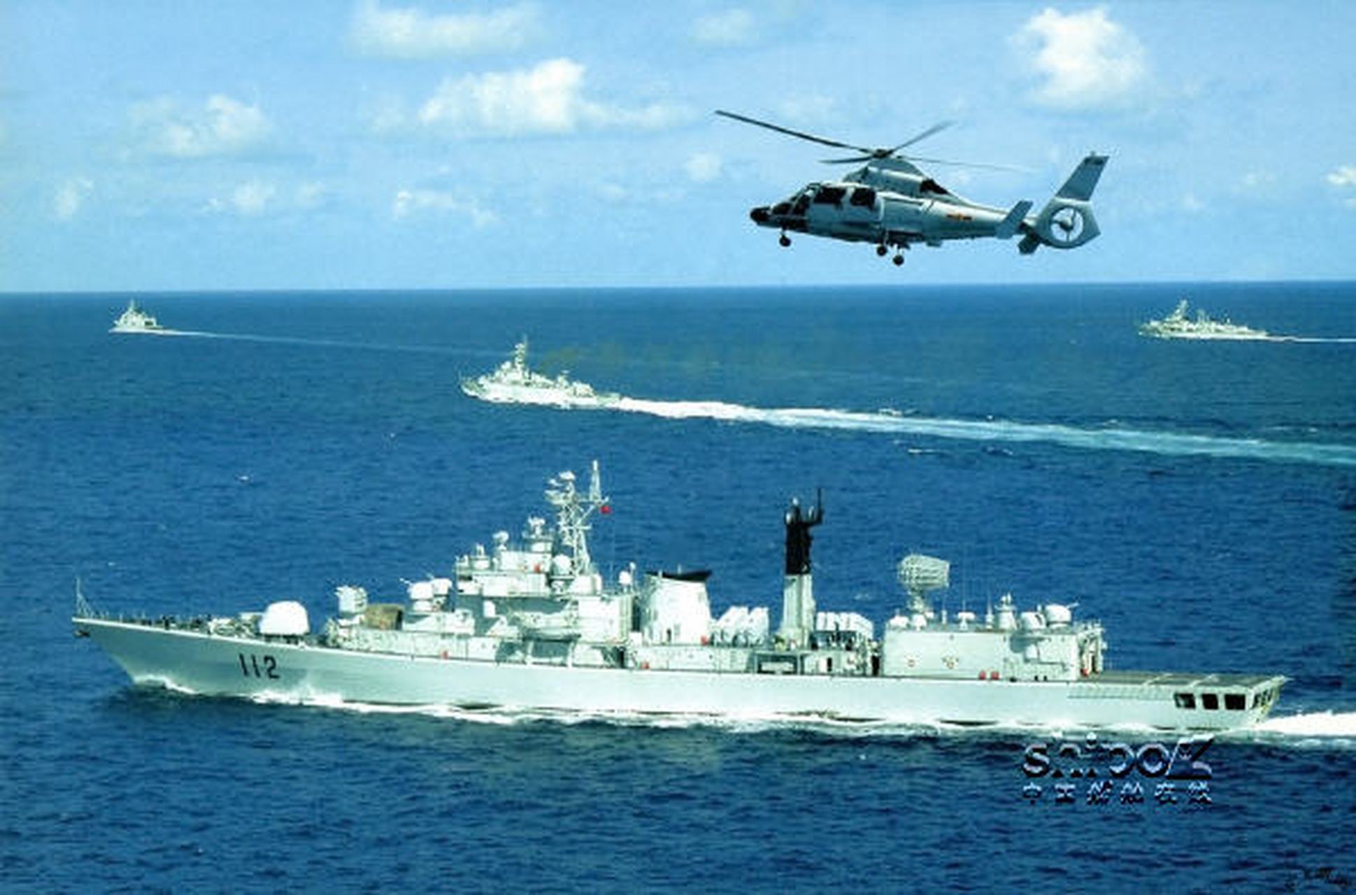 闪70周年#【"旅沪"级2号舰及"旅海"级驱逐舰】紧随其后建造的"旅沪