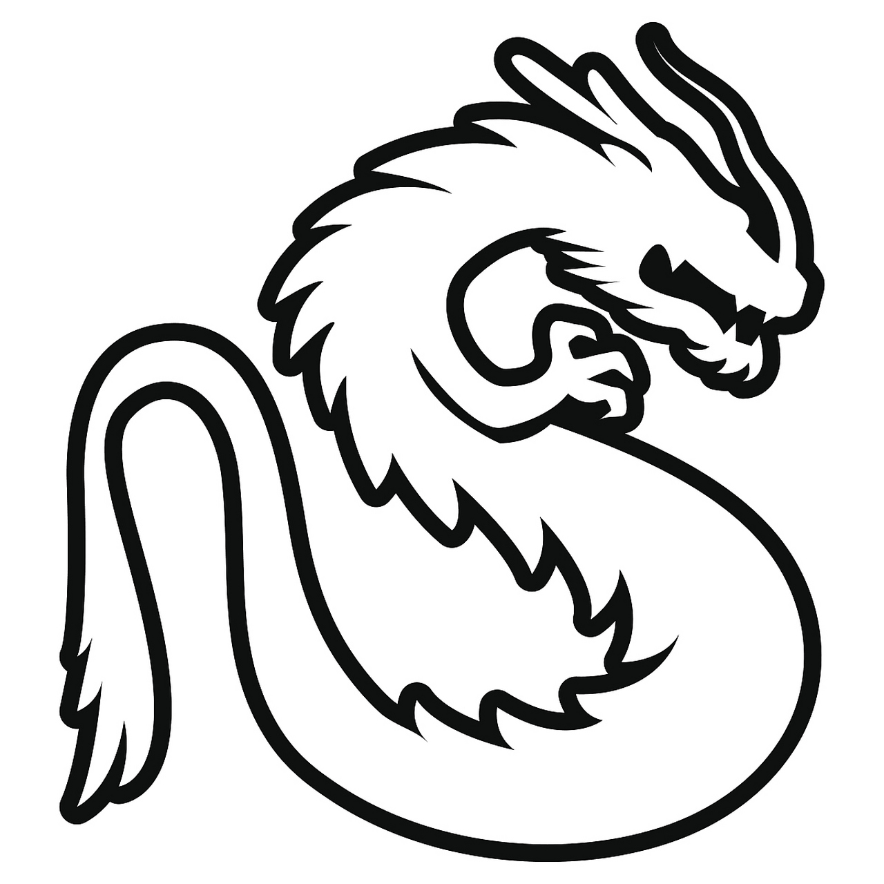 龙的简笔画是一种简单而有趣的绘画方式,它可以帮助你快速地描绘出龙