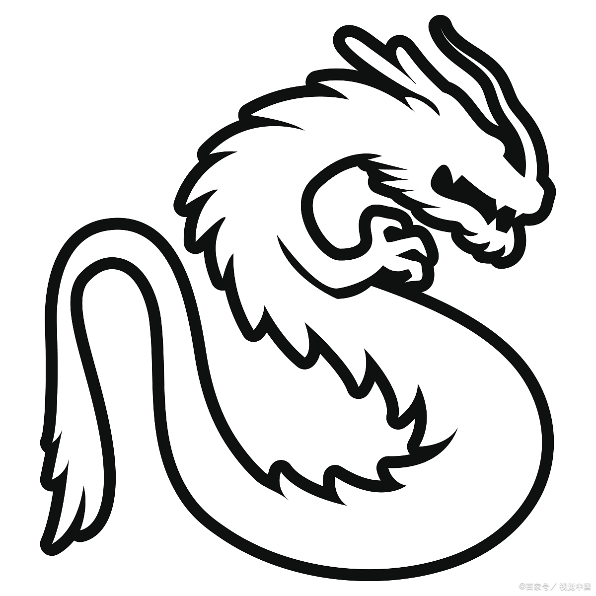 让我们一起学习如何绘制龙的简笔画吧!