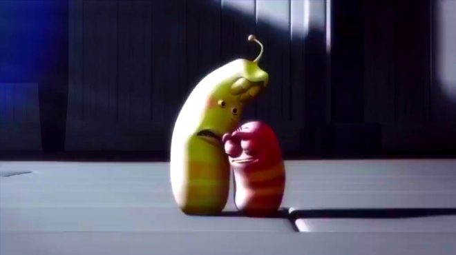 《爆笑虫子》红虫和黄虫看别虫打架总是幸灾乐祸,很欠揍