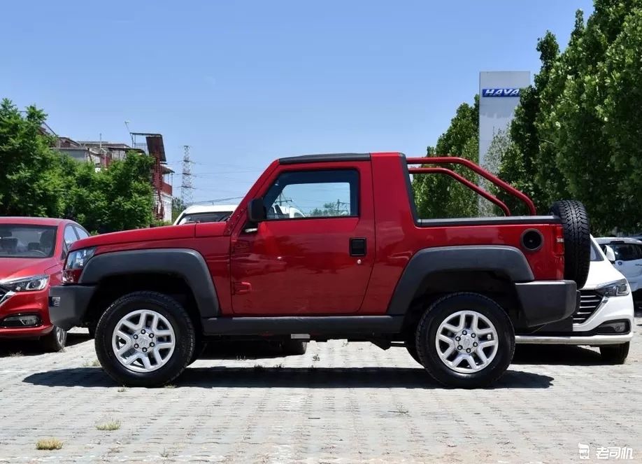 国产也有硬派双门皮卡,不到20万年轻时尚,回头率超高