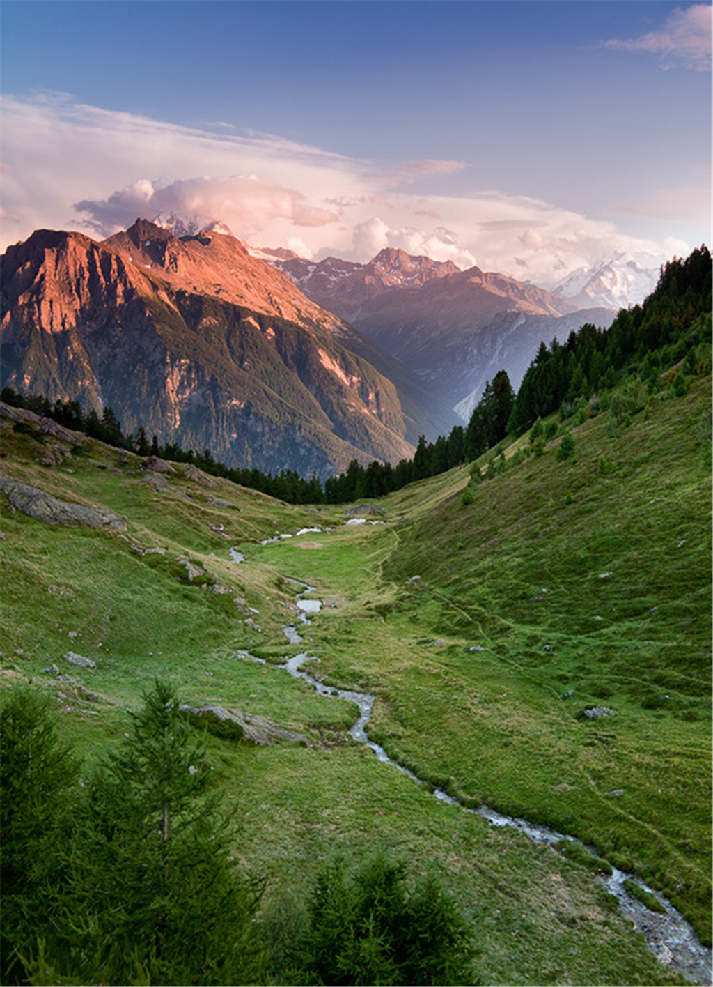 瑞士全境以高原和山地为主,有"欧洲屋脊"之称.
