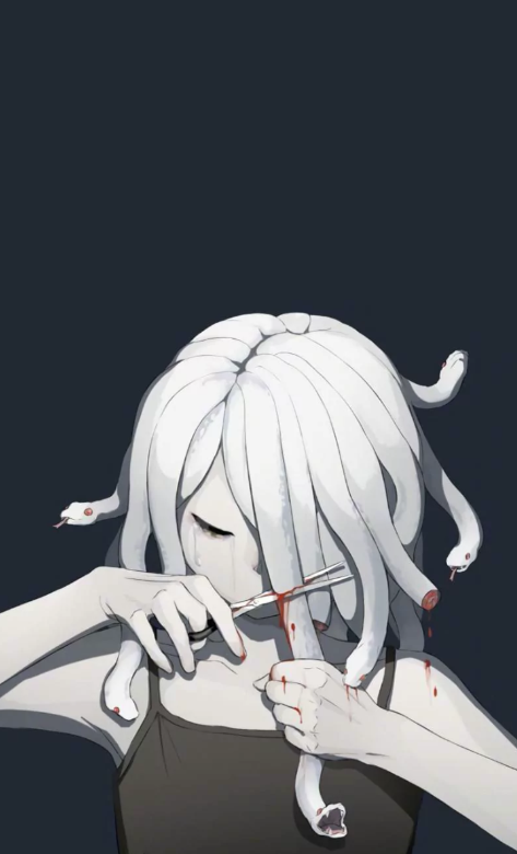 丧气十足壁纸:以后做个丧心病狂的人,再大的委屈也不落魄