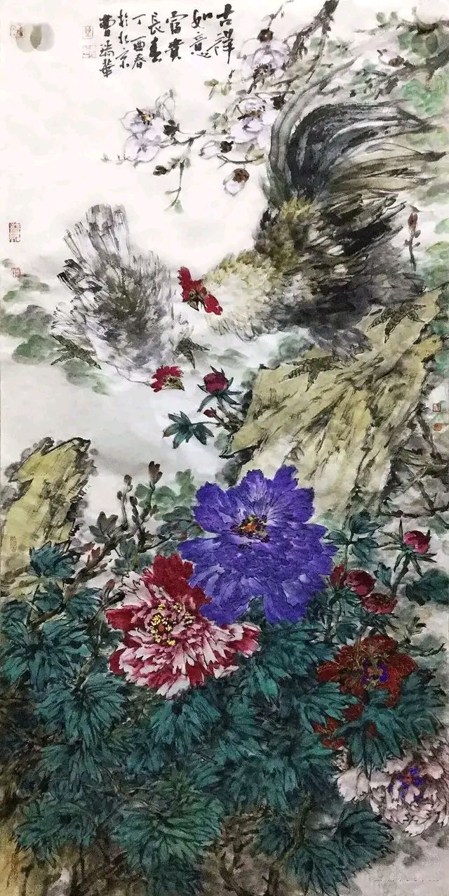 画坛掇英|中国画画家曹瑞华作品集萃!