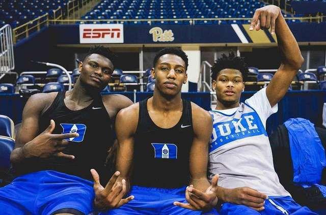 nba现役杜克大学的球员,20人有12人前10顺位,不愧为篮球名校