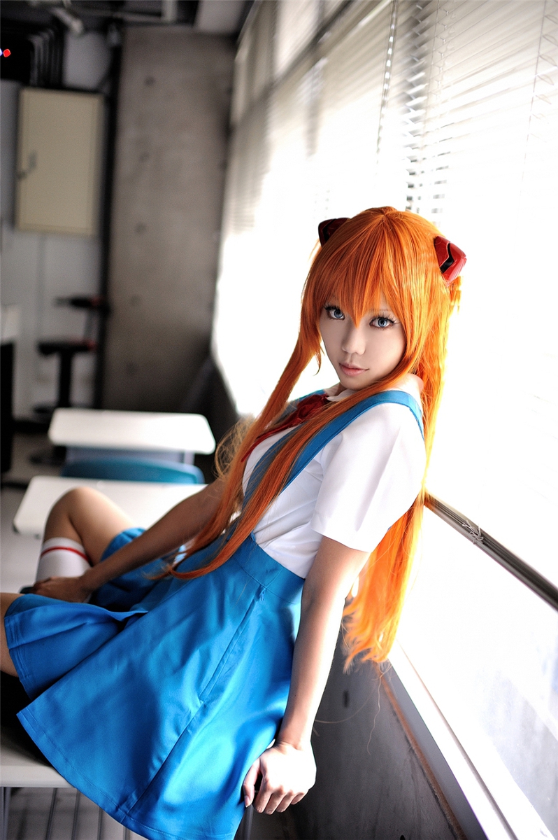 来自台湾的妹子cos的明日香和egoist!还原度可谓相当之高了!
