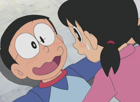 哆啦a梦:其实静香和大雄的感情特别的好,静香特别的体贴!