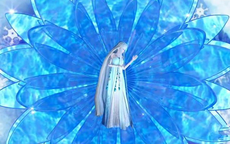 叶罗丽:5位女神成为睡美人,冰殿躺在冰莲花,最美却是神秘人物