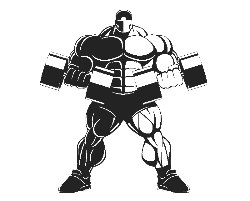 体育健身体育运动系列墙绘素材8