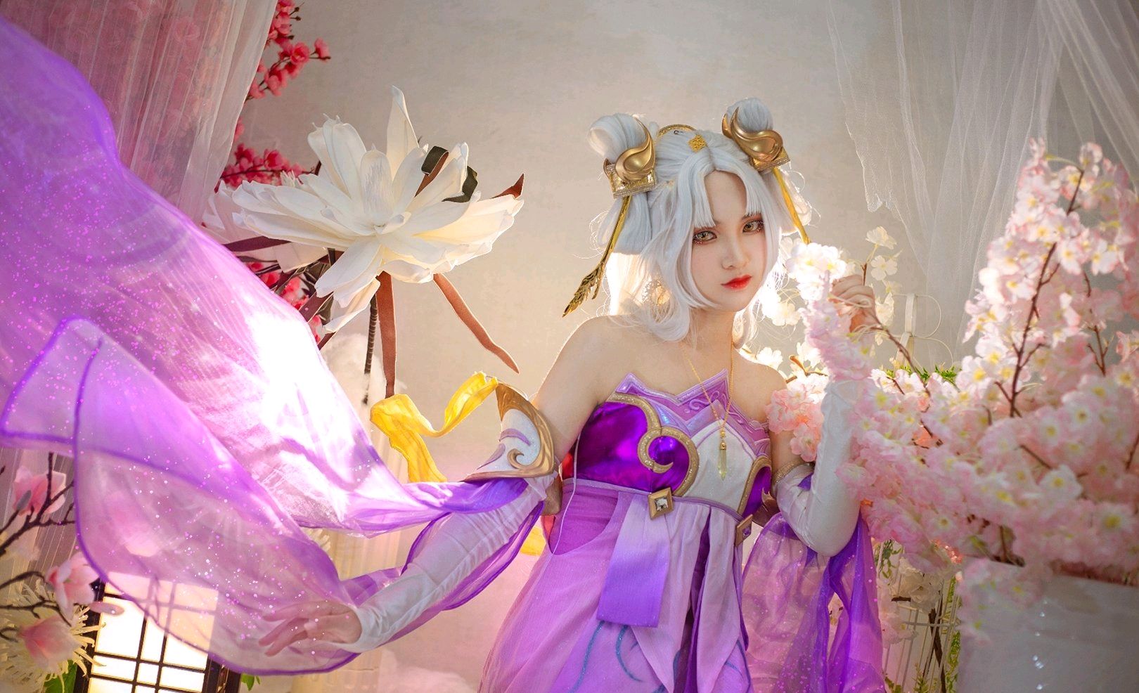 本期《王者荣耀》全网最美的嫦娥cosplay,不服评论区见