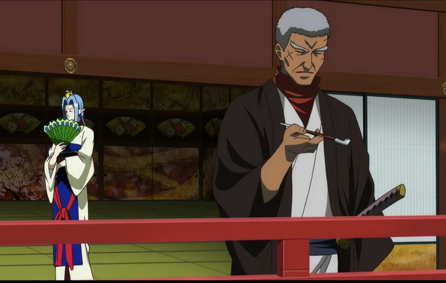 银魂:歌舞伎町天王次郎长,实力堪比银桑,还把银桑给虐了一顿