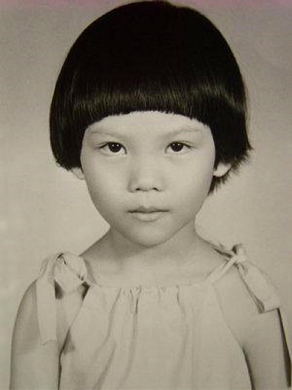 刘雯的小时候经历图片