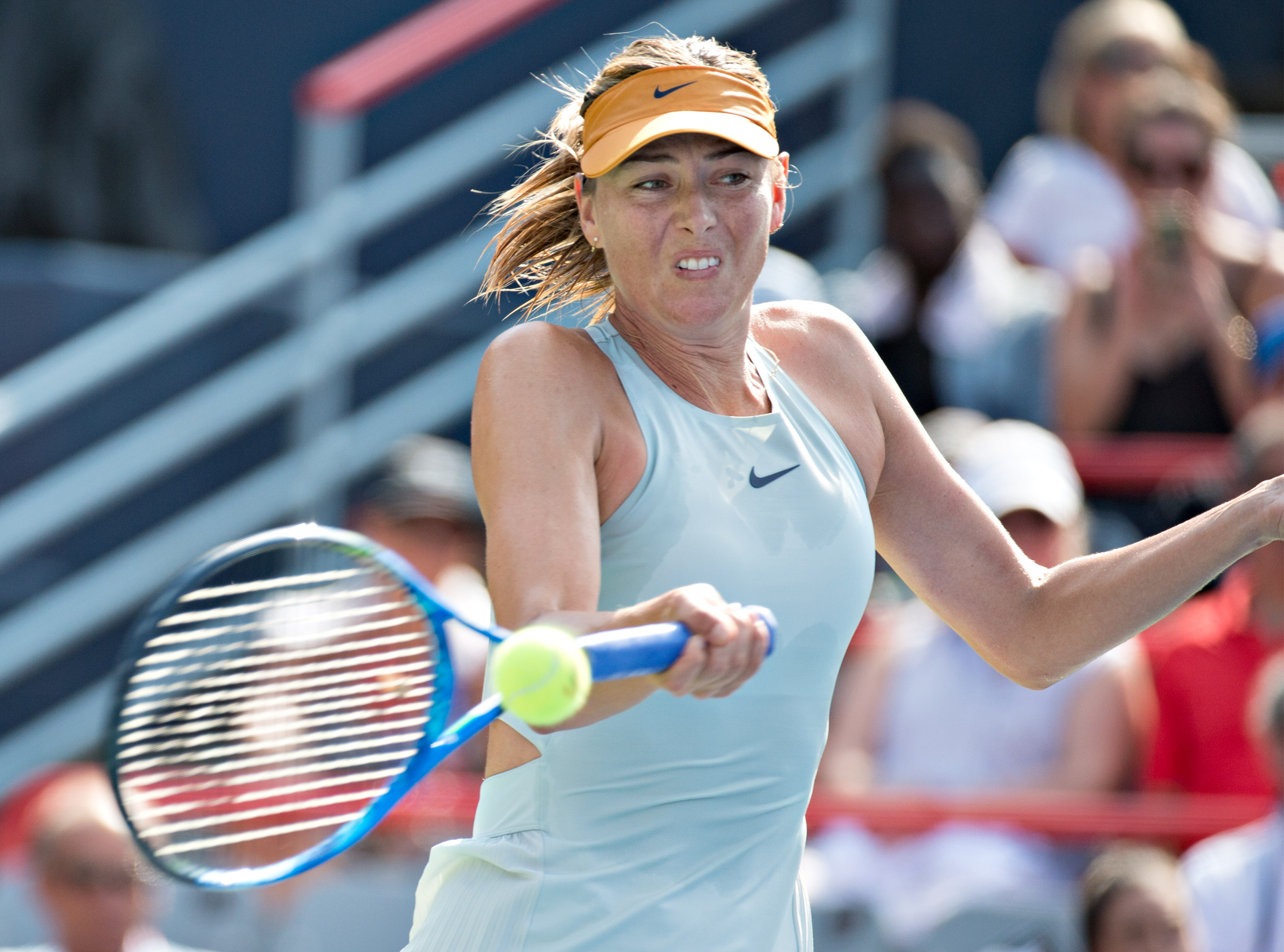 网球——罗杰斯杯:莎拉波娃晋级(1)