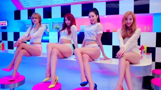 [图]超性感女团BESTie - Excuse Me & Thank U Very Much现场版