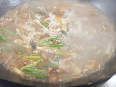 宅在家中吃美食:鲞火靠墨鱼