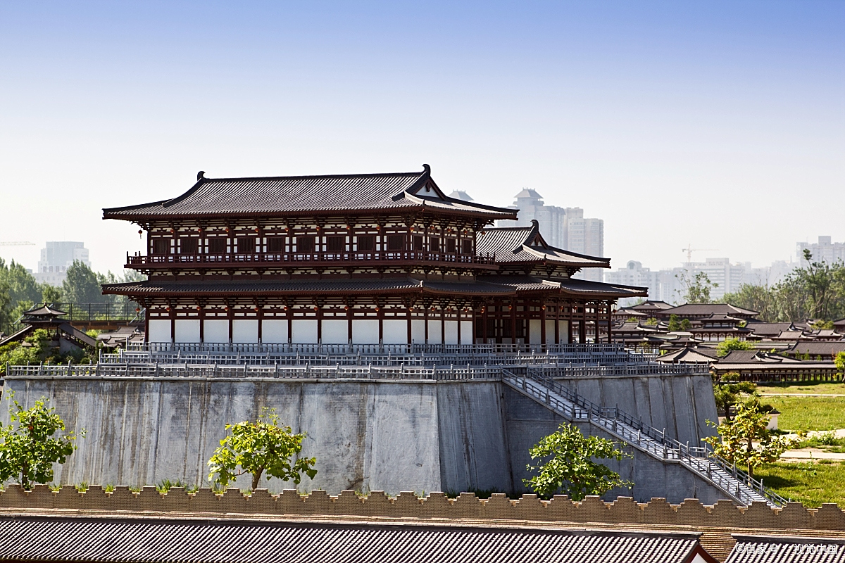 大明宫还原图.