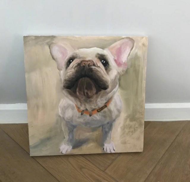 孙俪向网友请教画画技巧,网友回应她说:灵感又爆发了