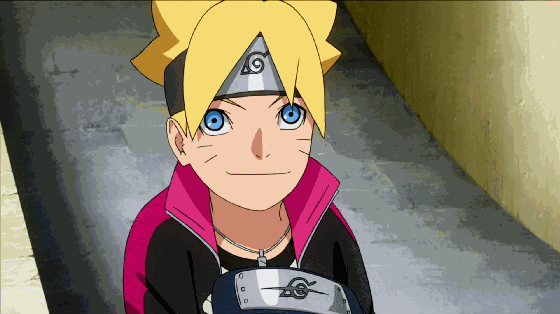 最新一集更令人喜感的就是,在博人表达自己的忍者之