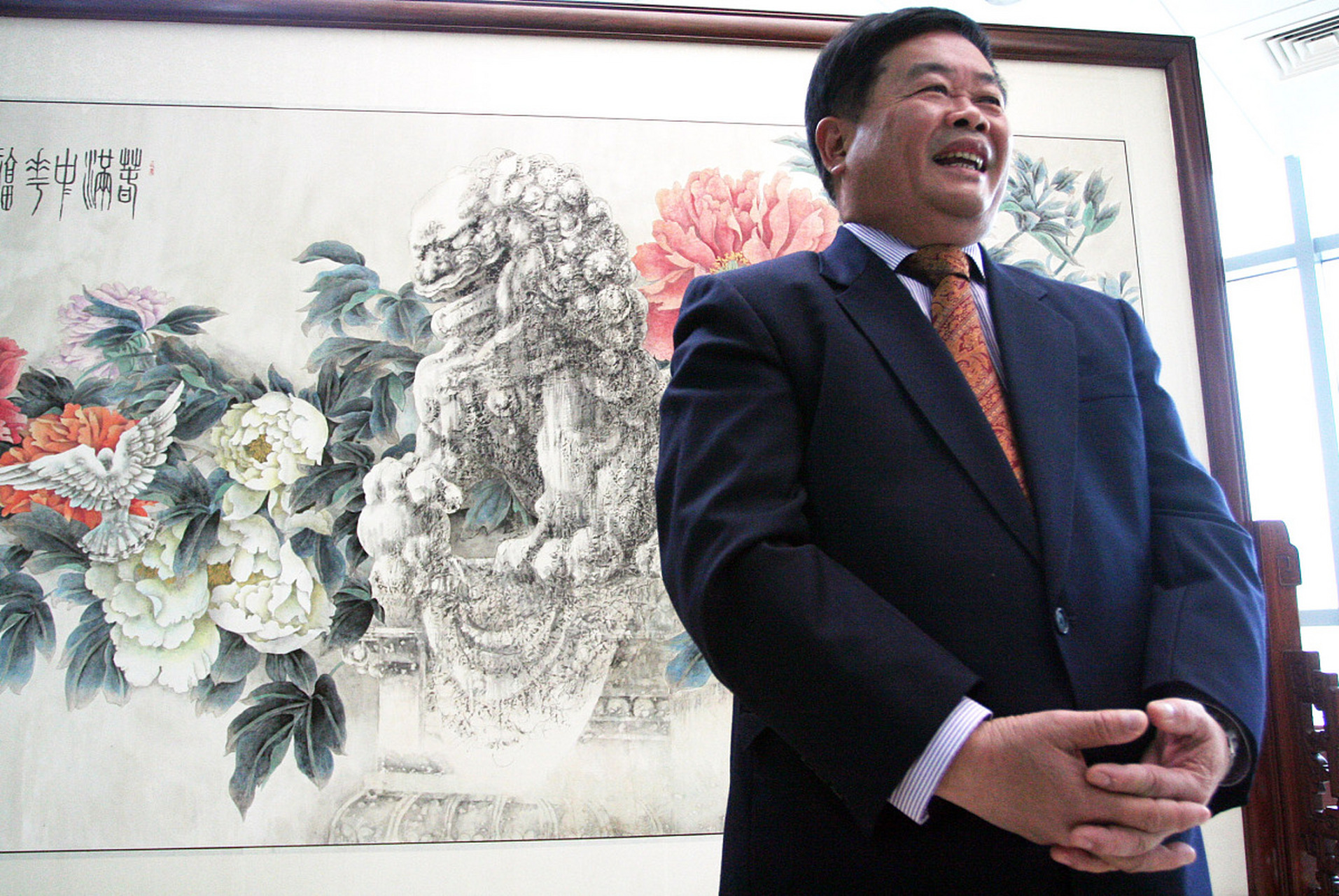 福耀玻璃工业集团股份有限公司名誉董事长曹德旺在企业家之夜盛会上