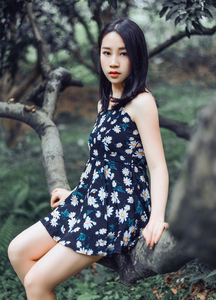 人像摄影(青春靓丽的可爱美姑娘)
